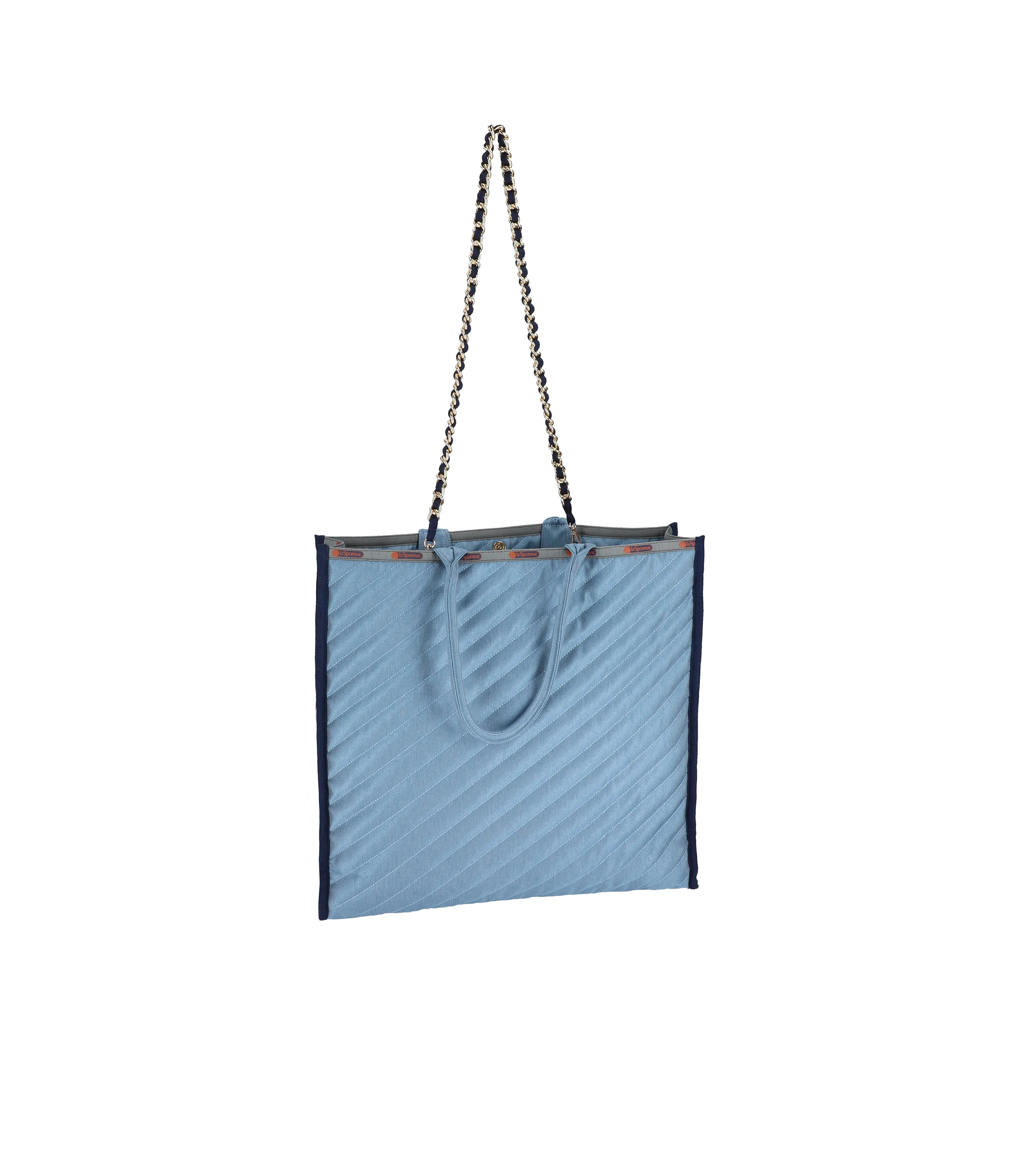Large Chain Quilt Tote - Image 3