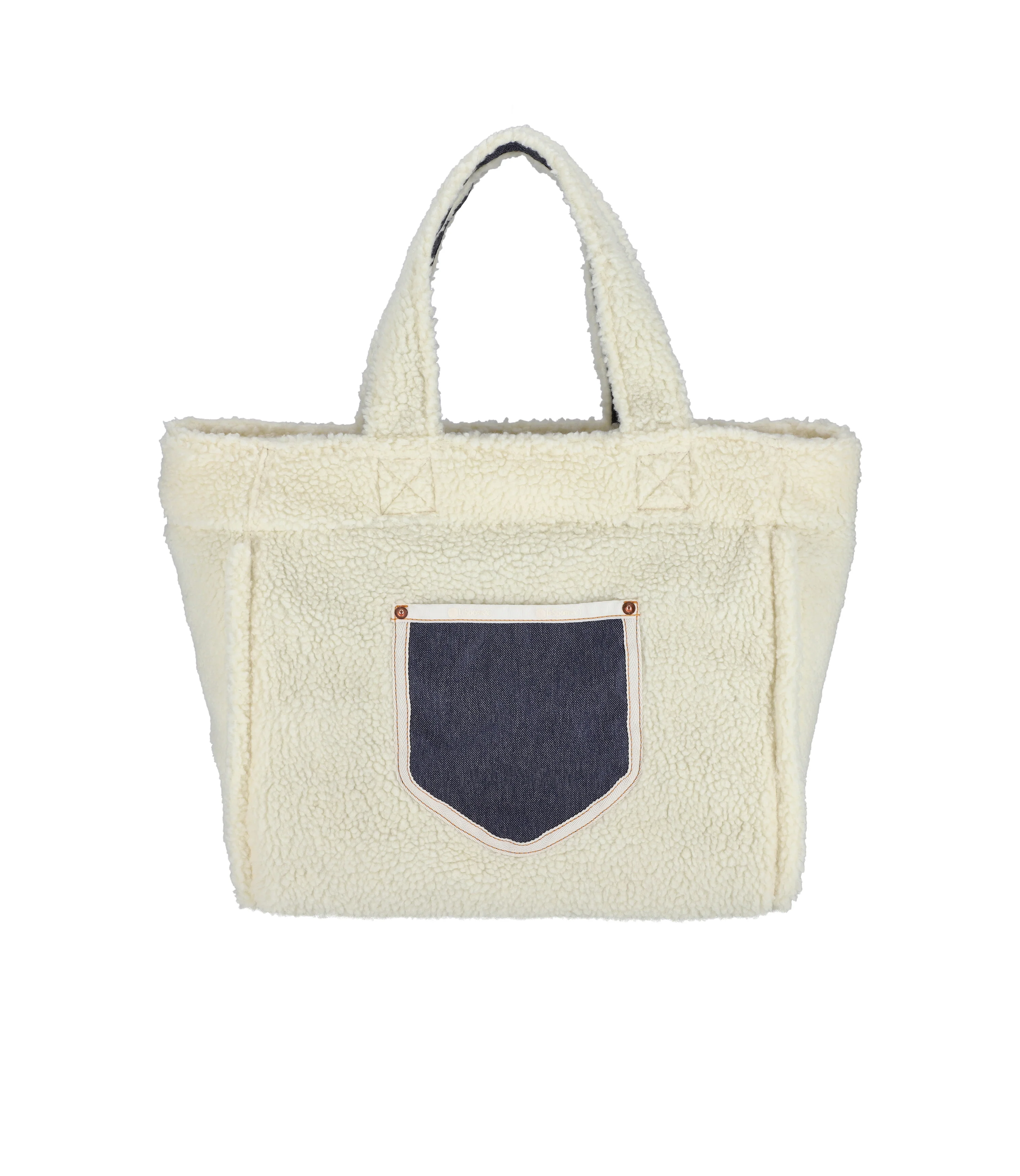 Two-Way Denim Tote - Image 3