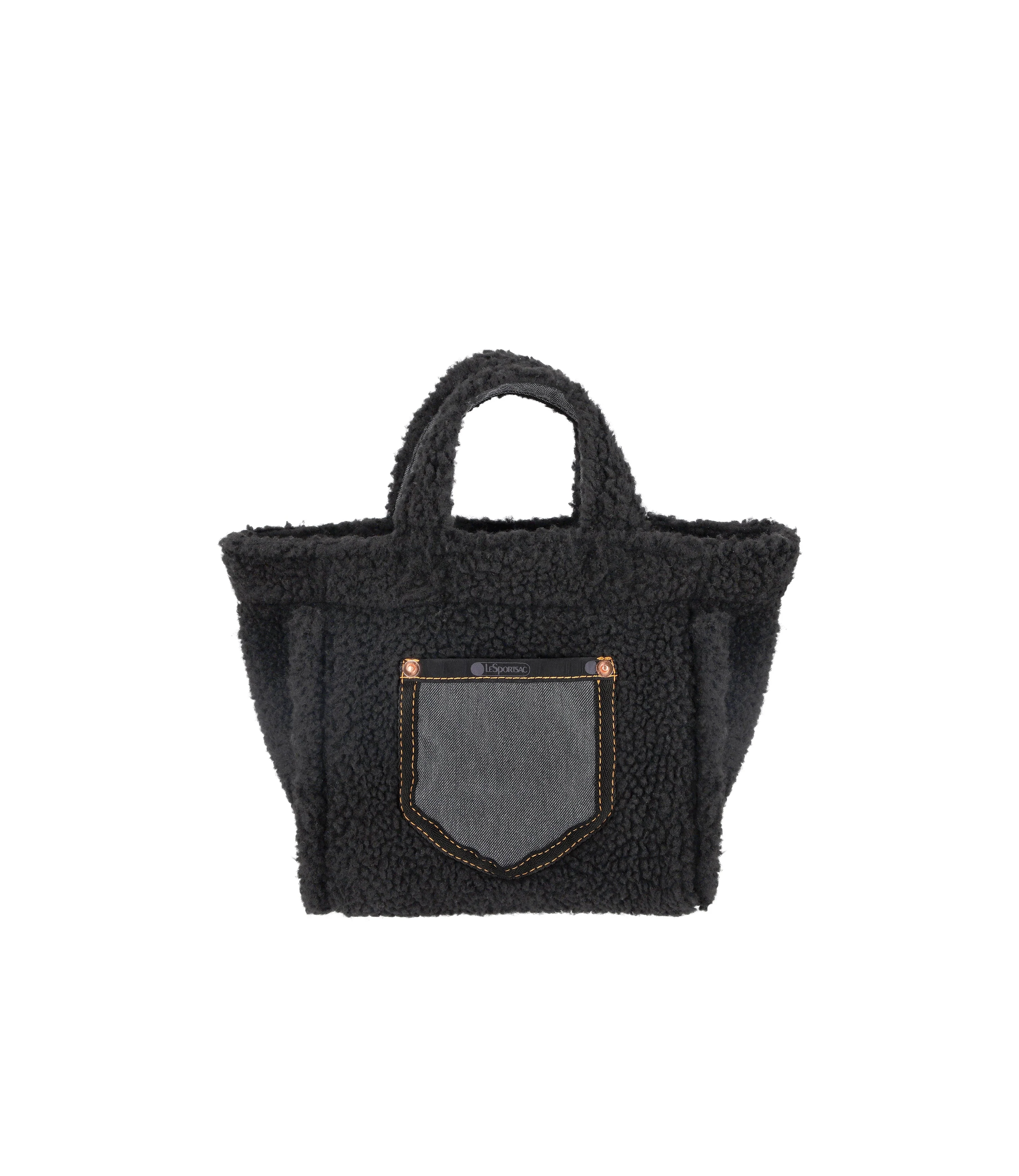 Small Two-Way Denim Tote - Image 2