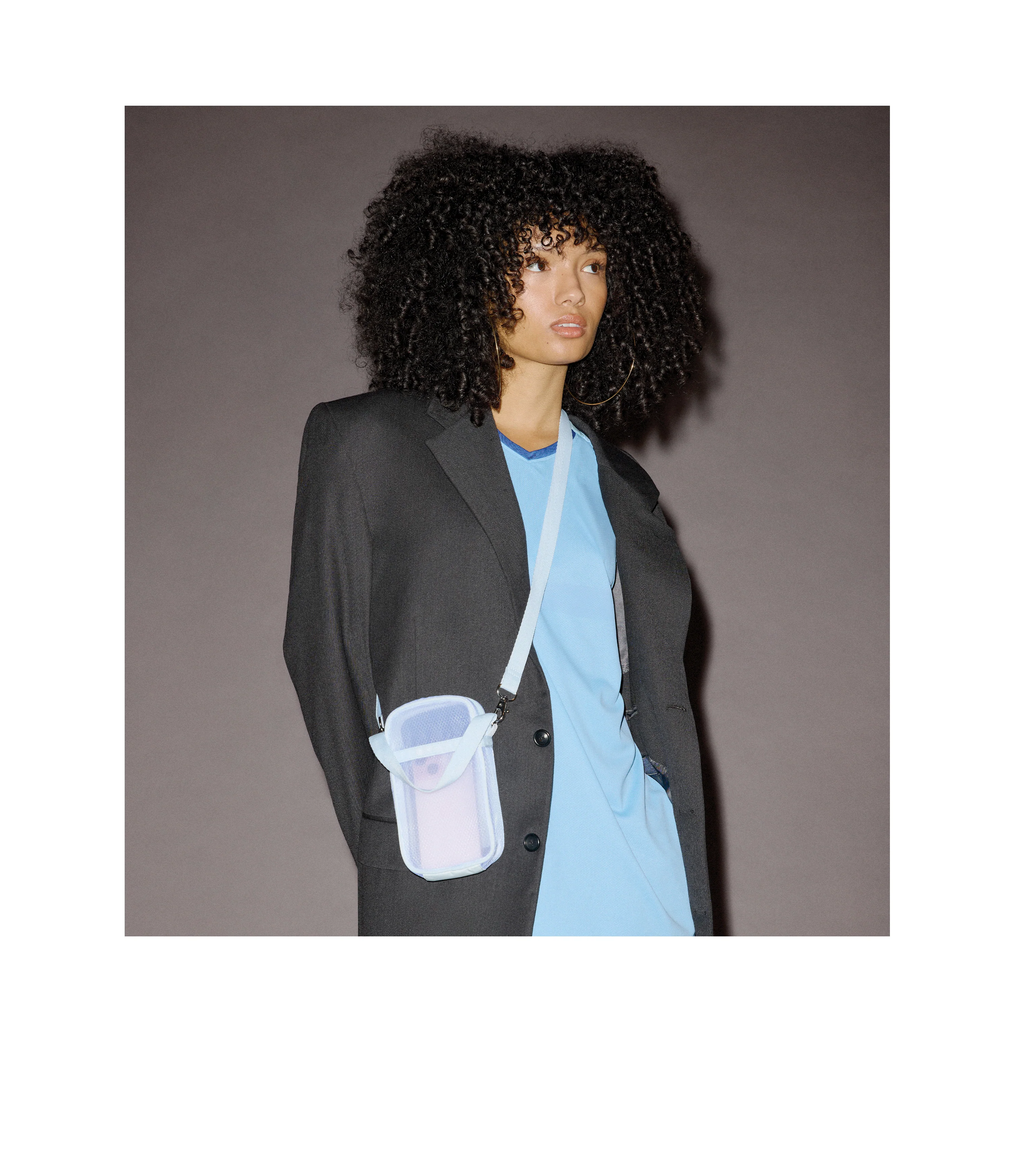 Sheer Mini Phone Crossbody - Image 2