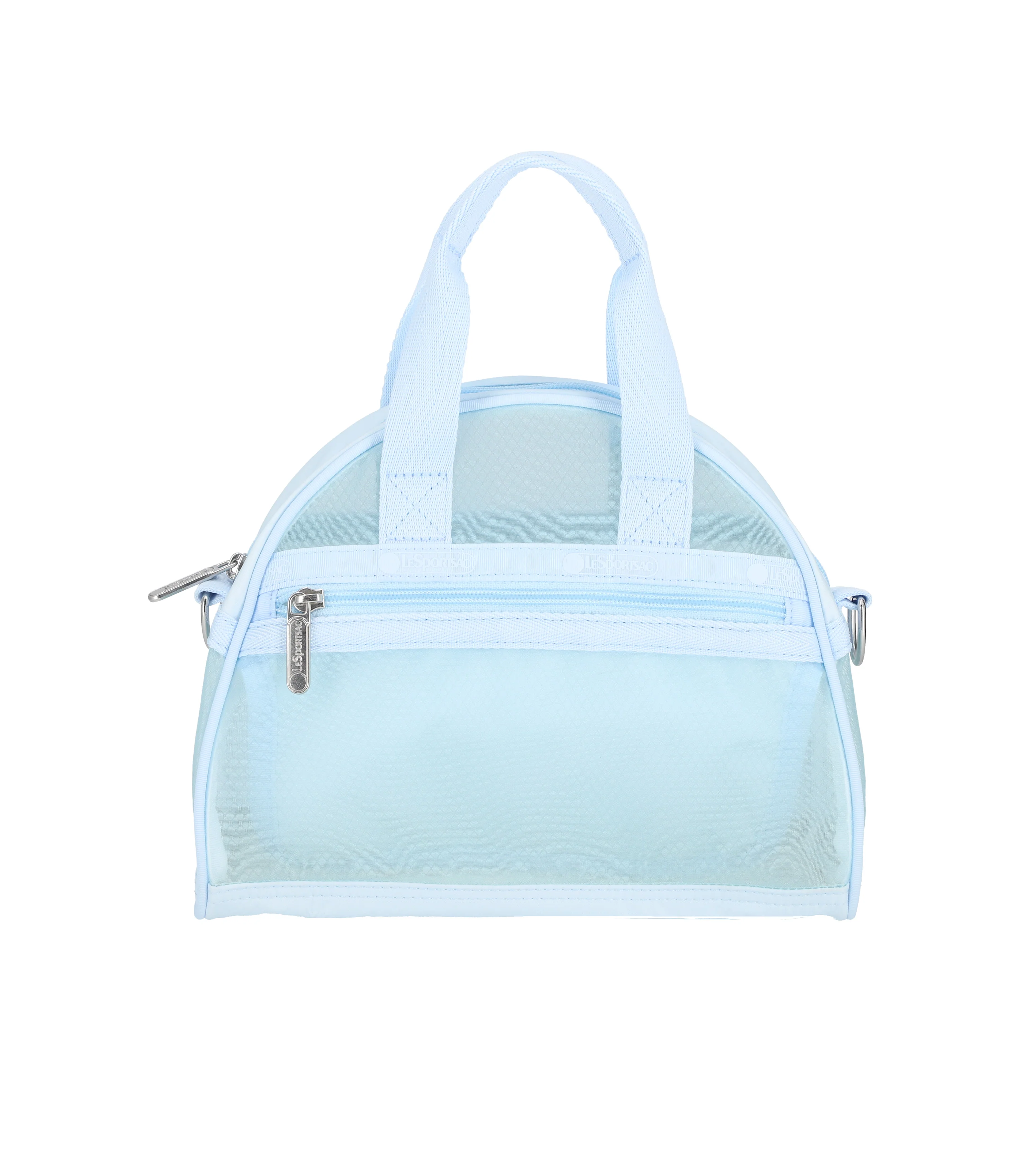 Sheer Round Small Satchel - Image 4