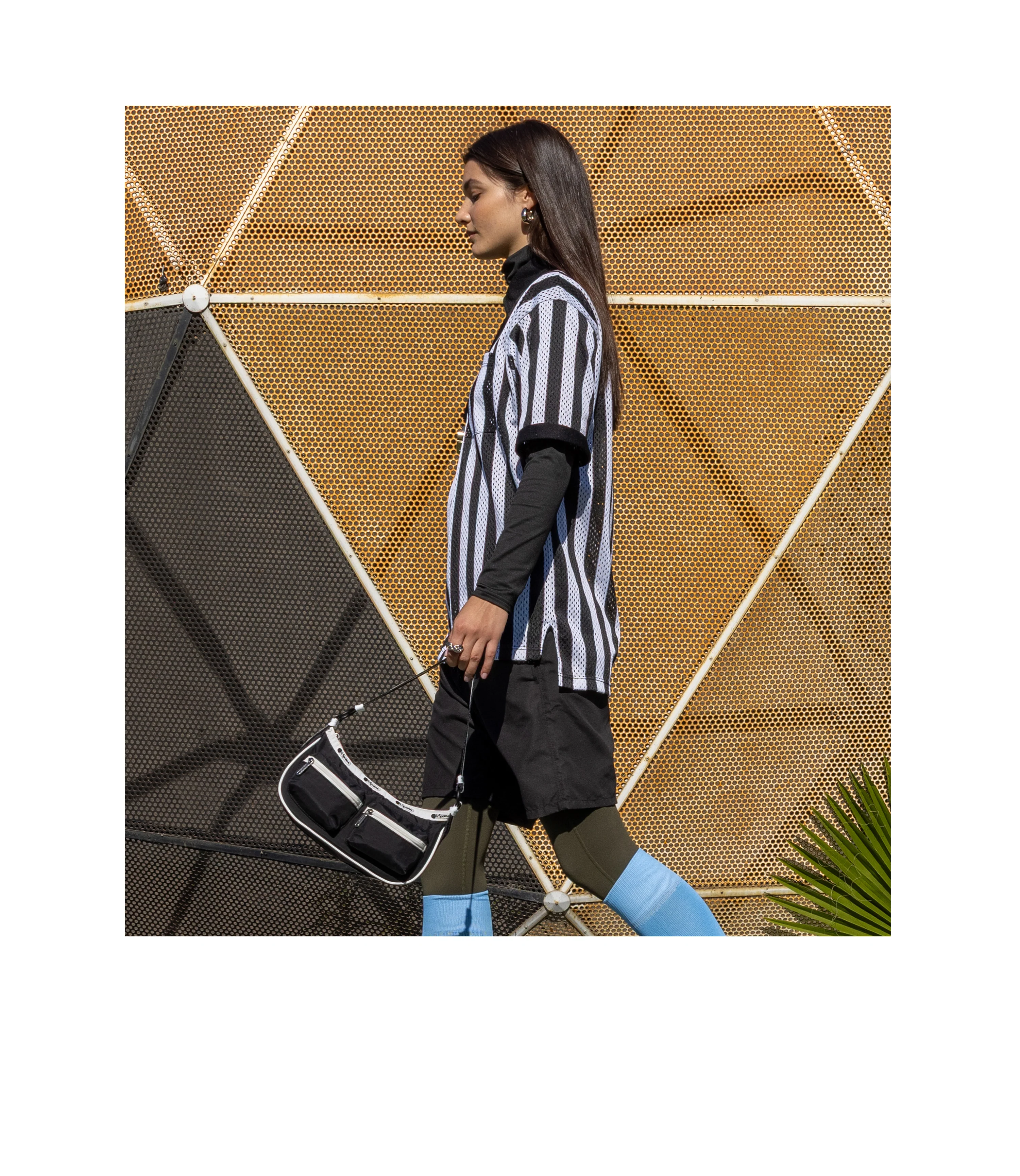 Double Pocket Shoulder Bag - Image 2