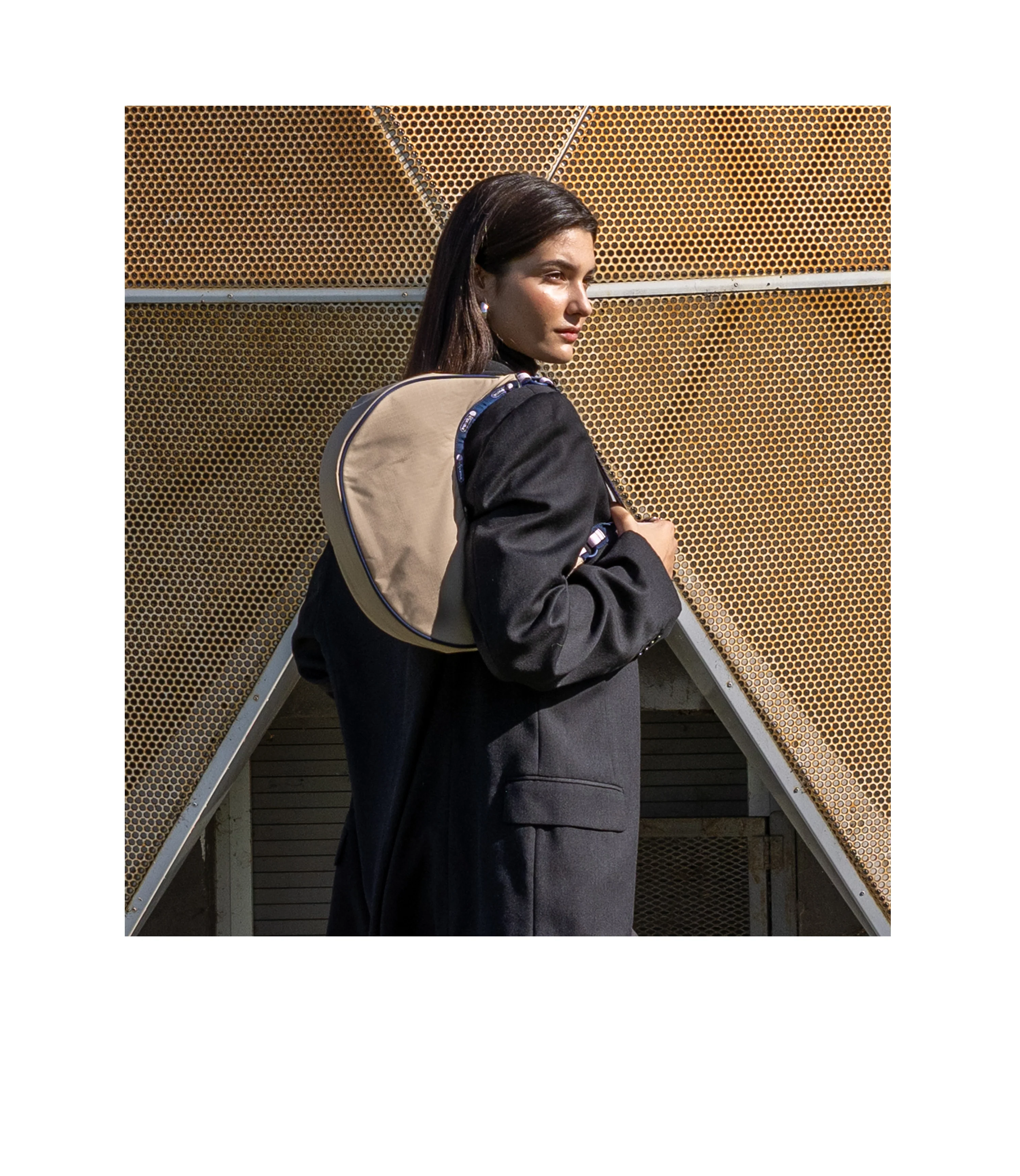 Small Crescent Shoulder Bag - Image 2