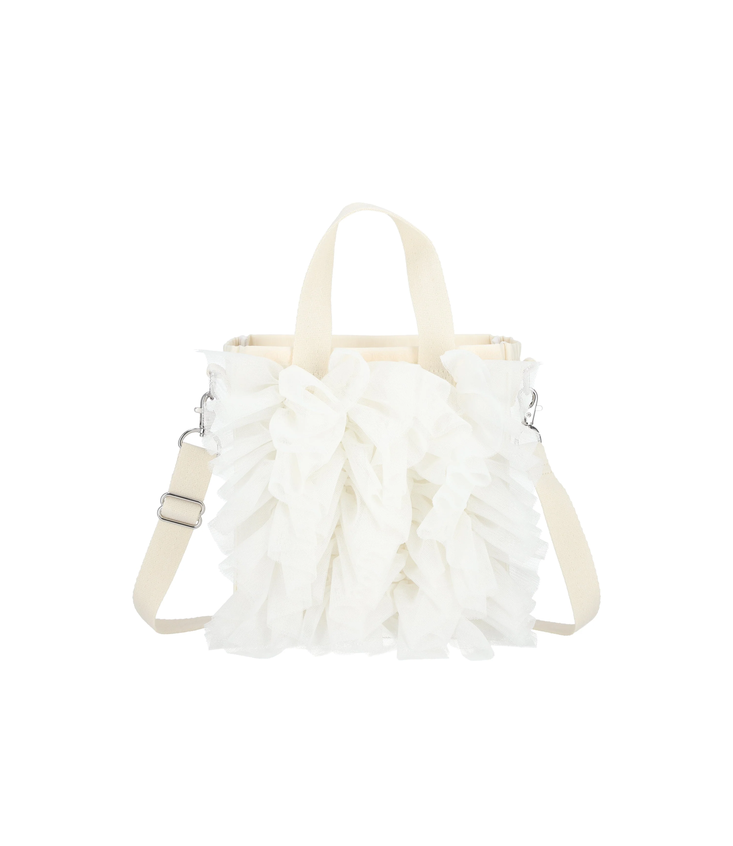 Ruffle Mini North/South Tote