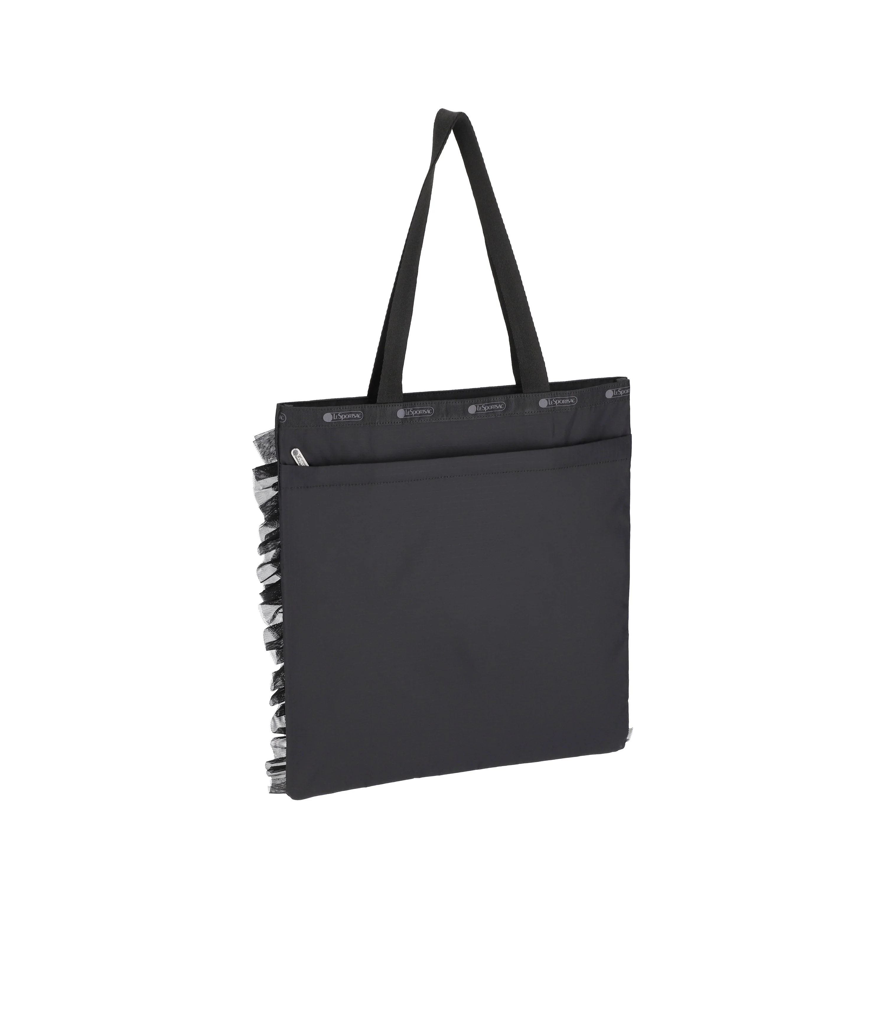 Ruffle Large Emerald Tote - Image 2
