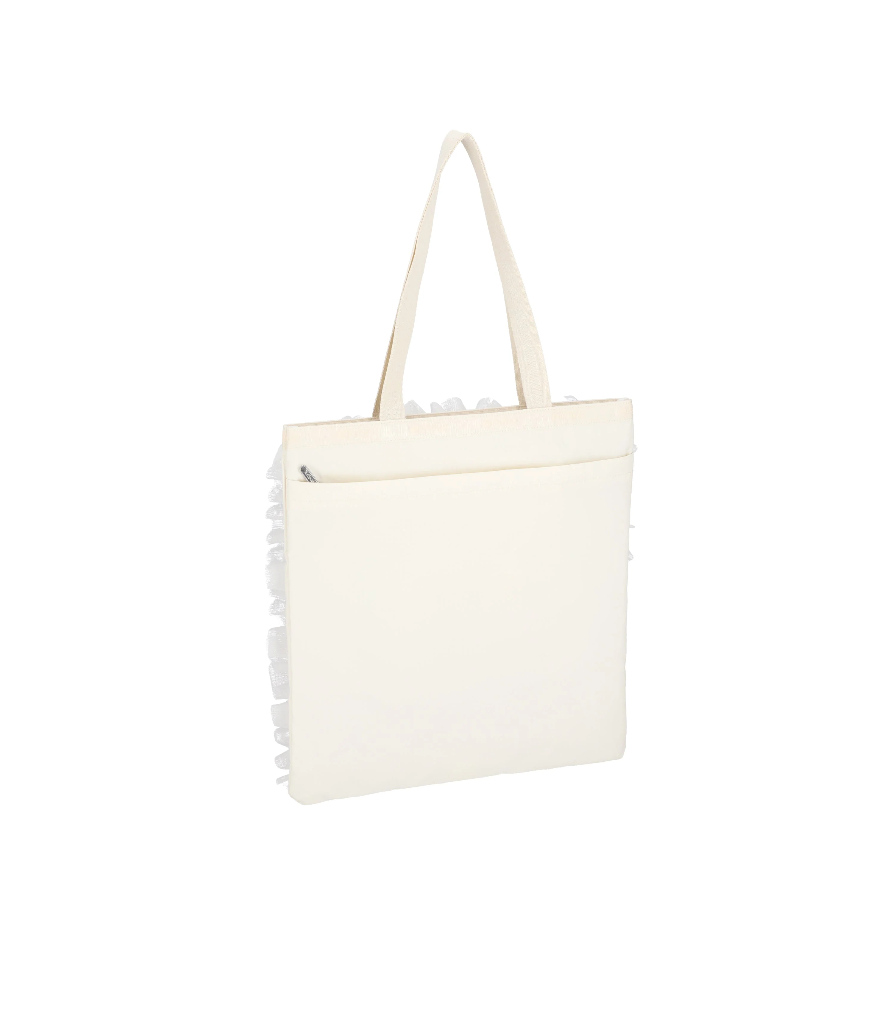 Ruffle Large Emerald Tote - Image 3