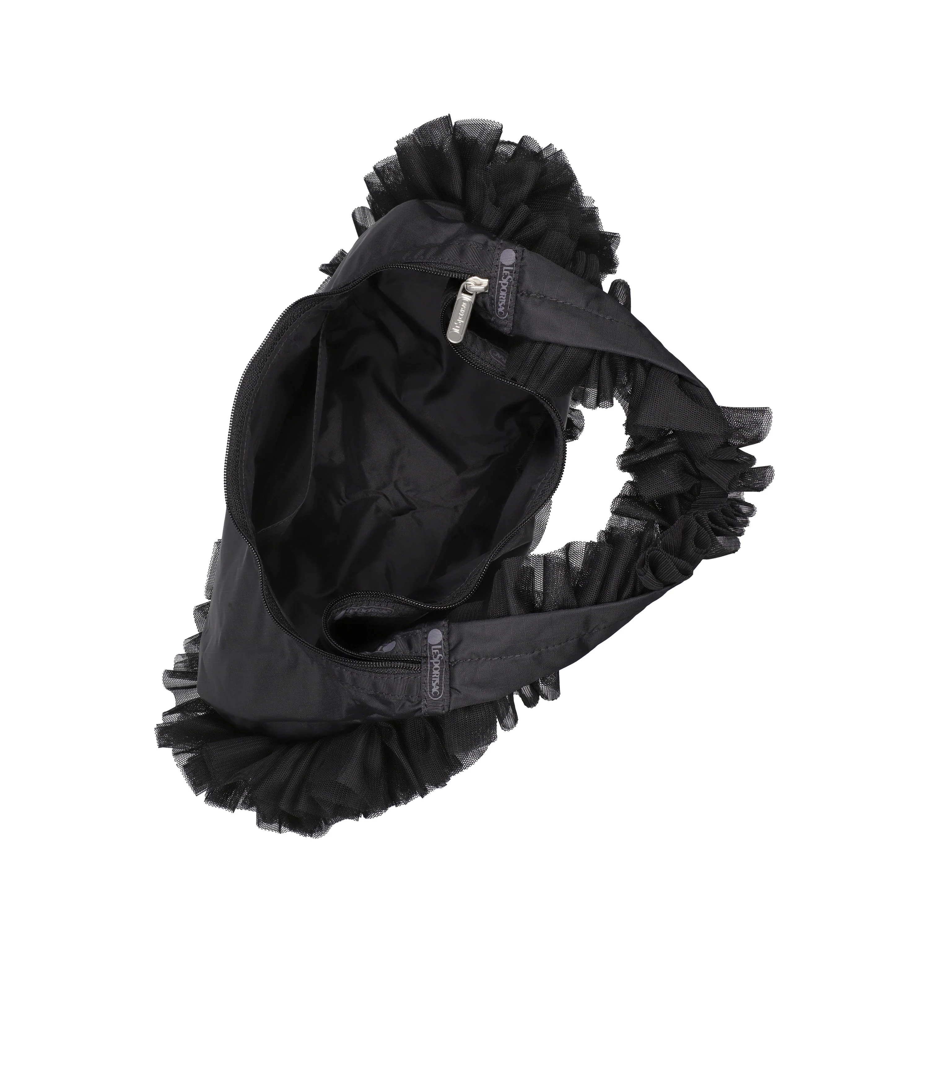 Ruffle Zip Hobo - Image 5