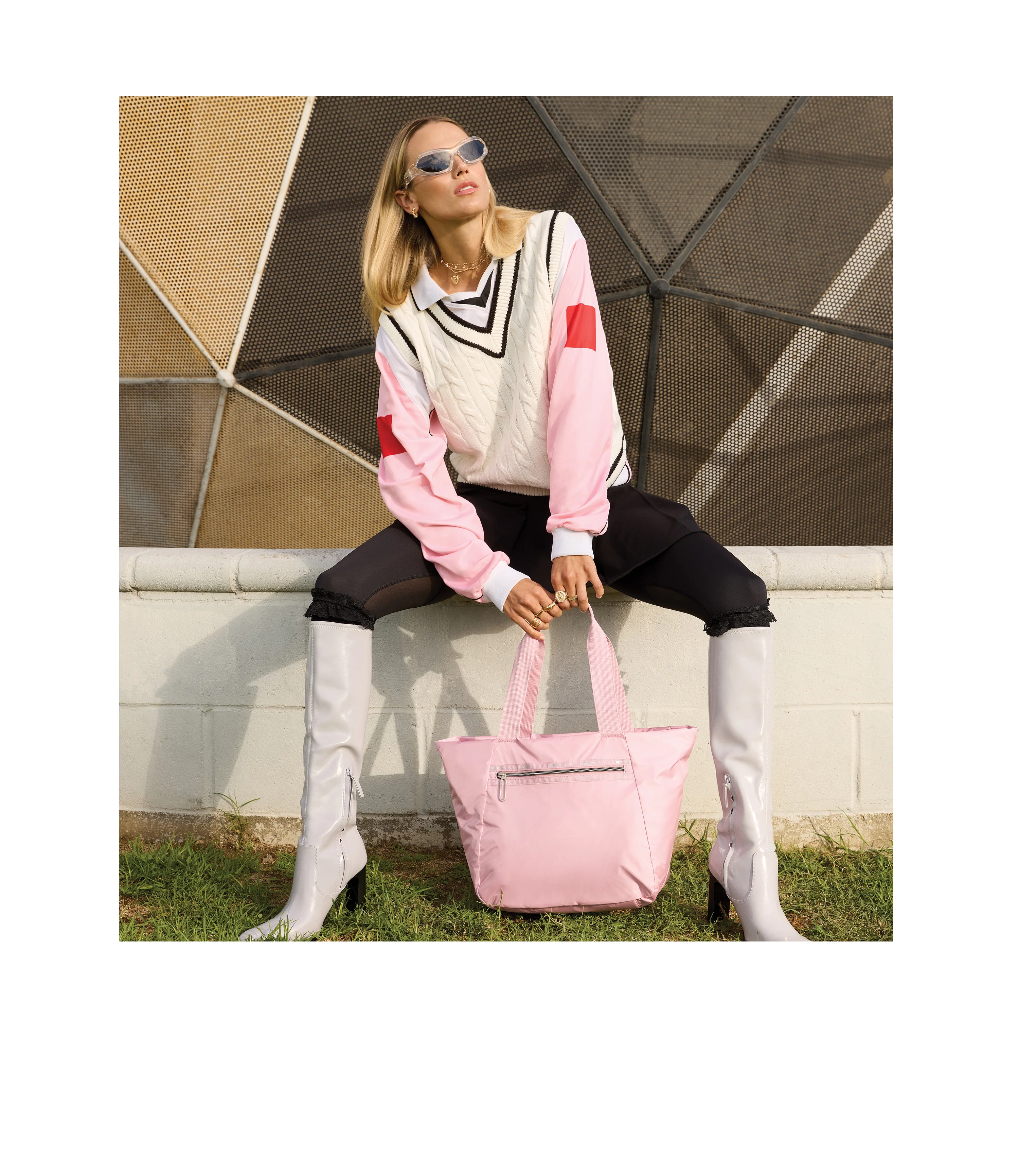 Essential East/West Zip Top Tote - Image 2