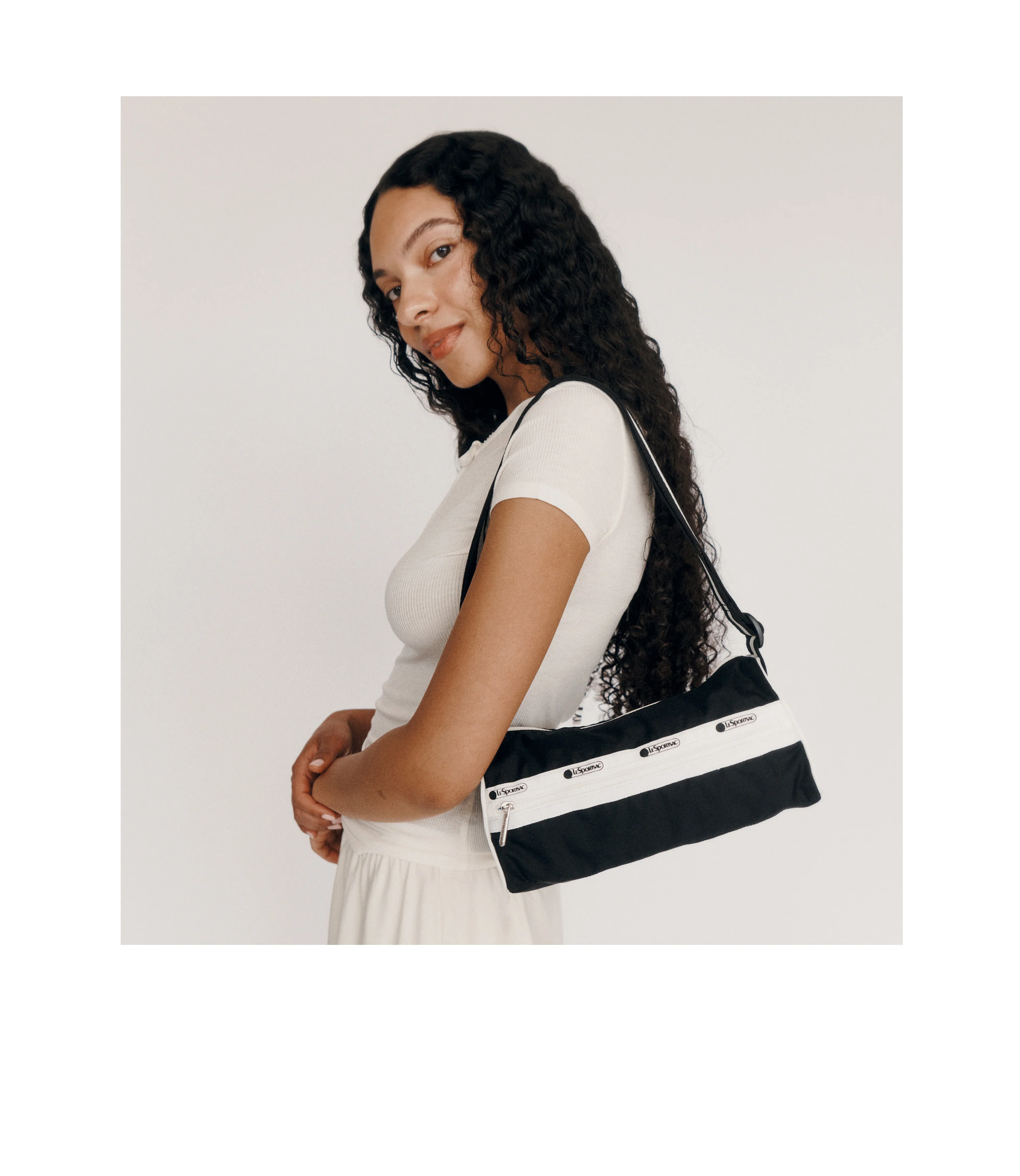 East/West Square Box Shoulder Bag - Image 2