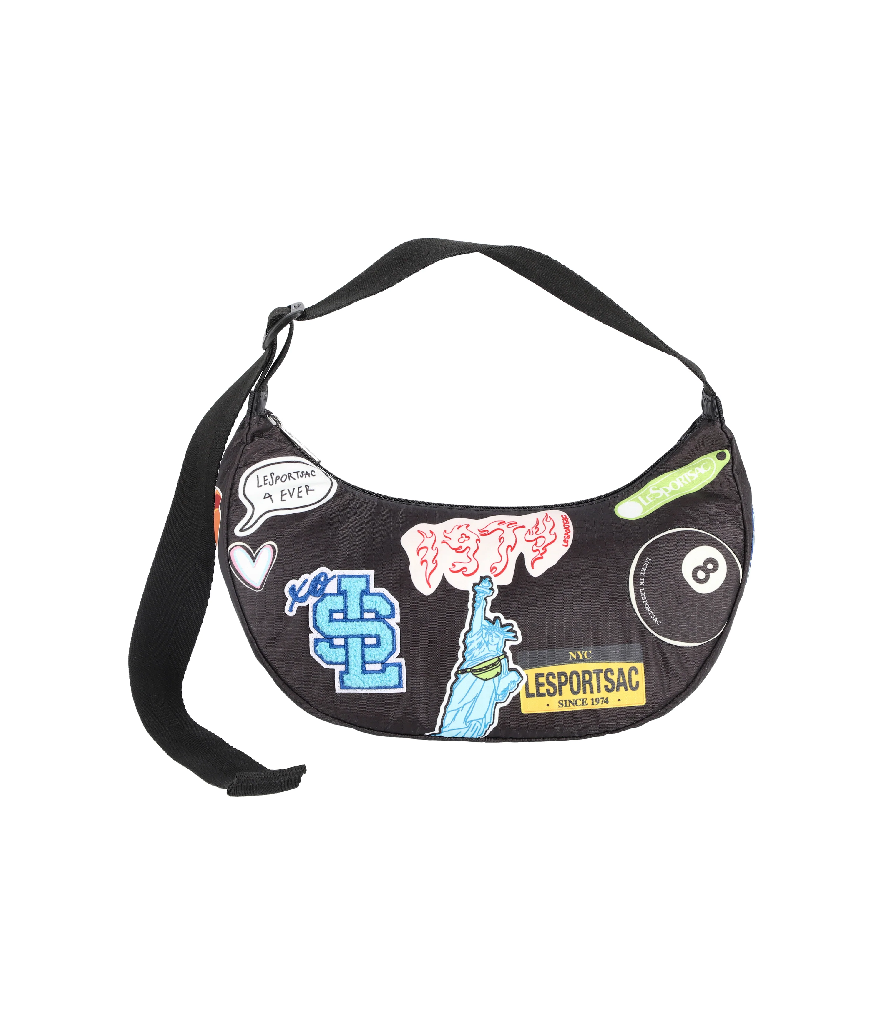 Patch Small Adjustable Hobo - Image 5