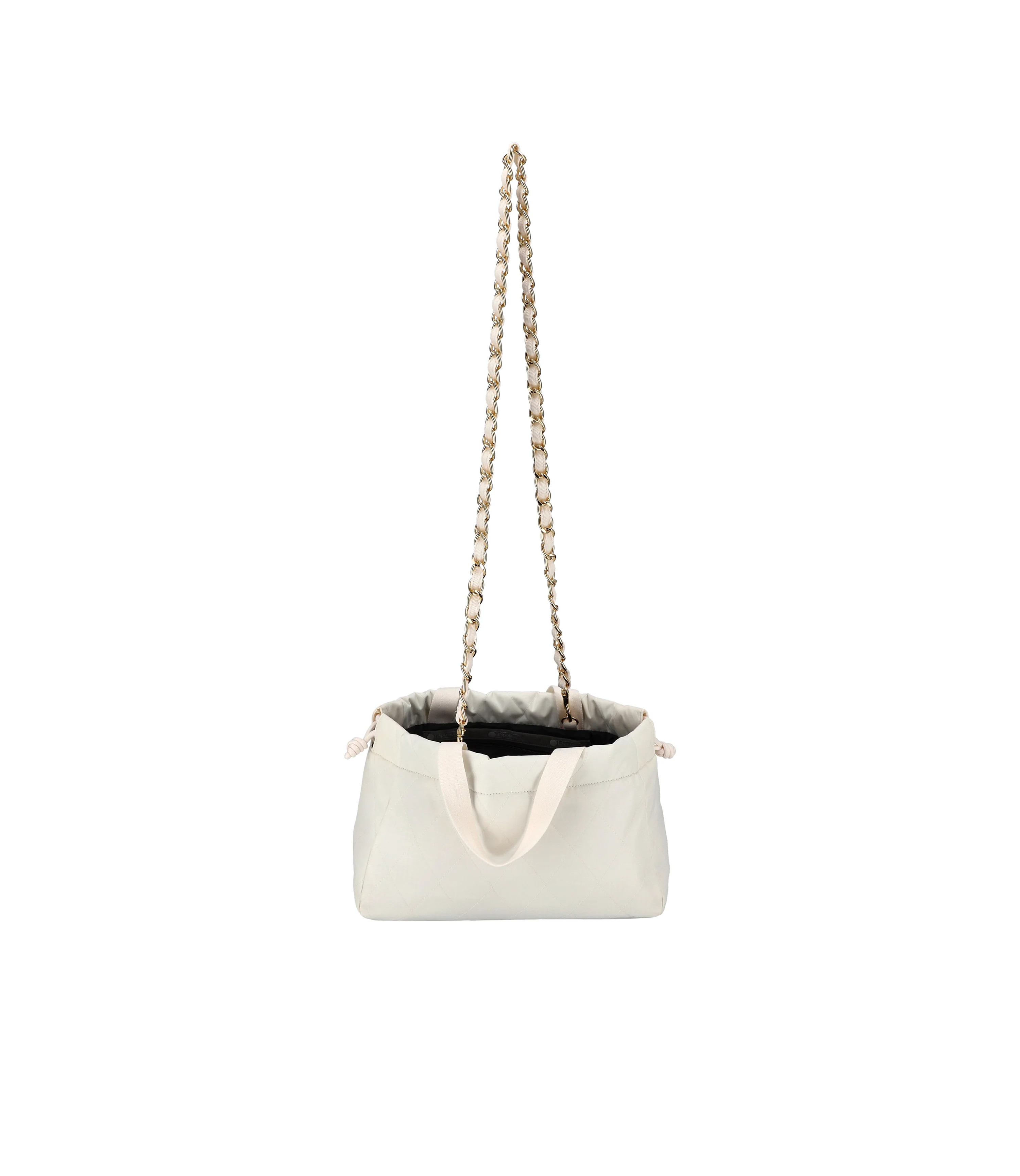 Chain East/West Drawstring Bag - Image 3