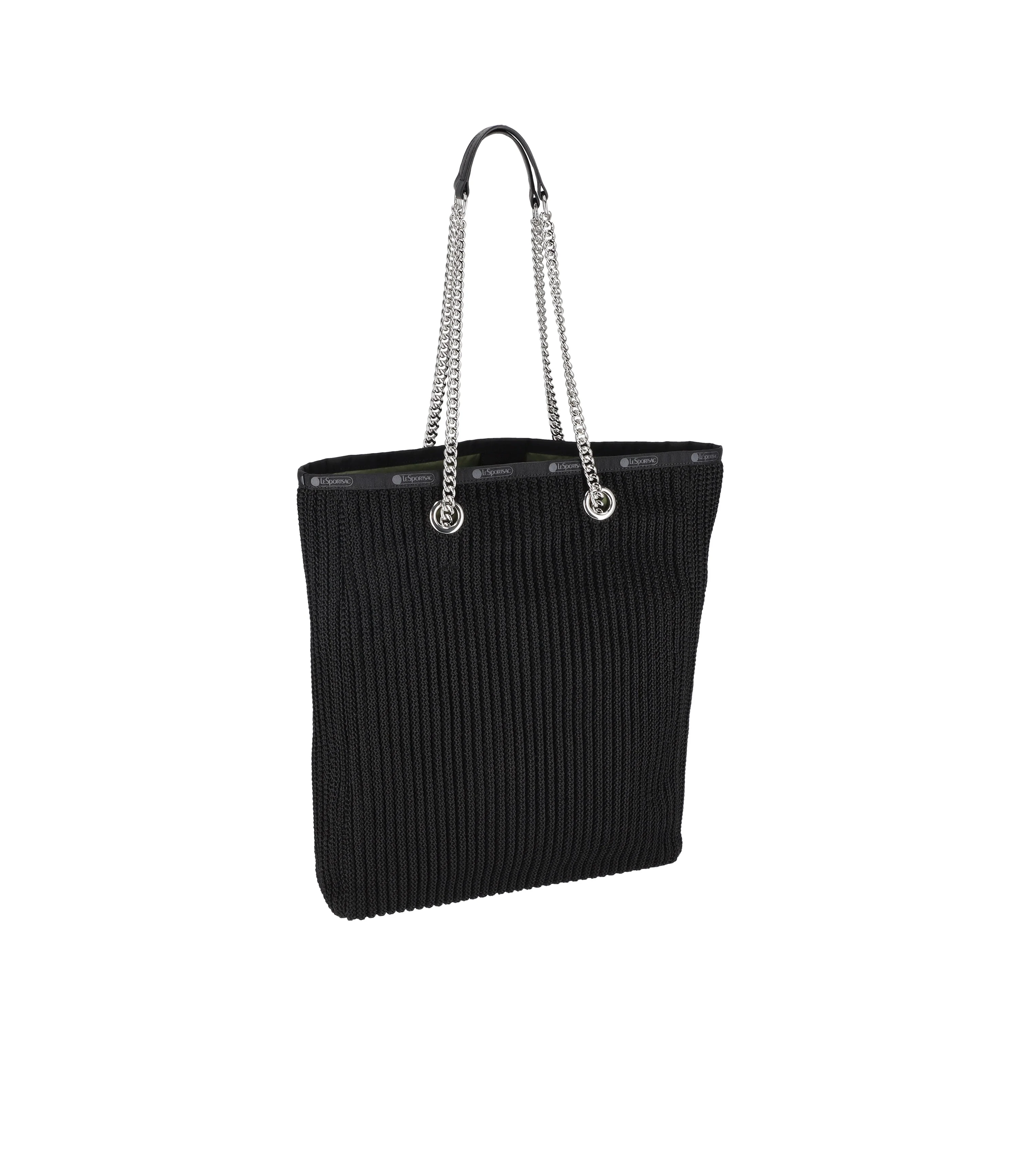 Chain Crochet North/South Tote - Image 2