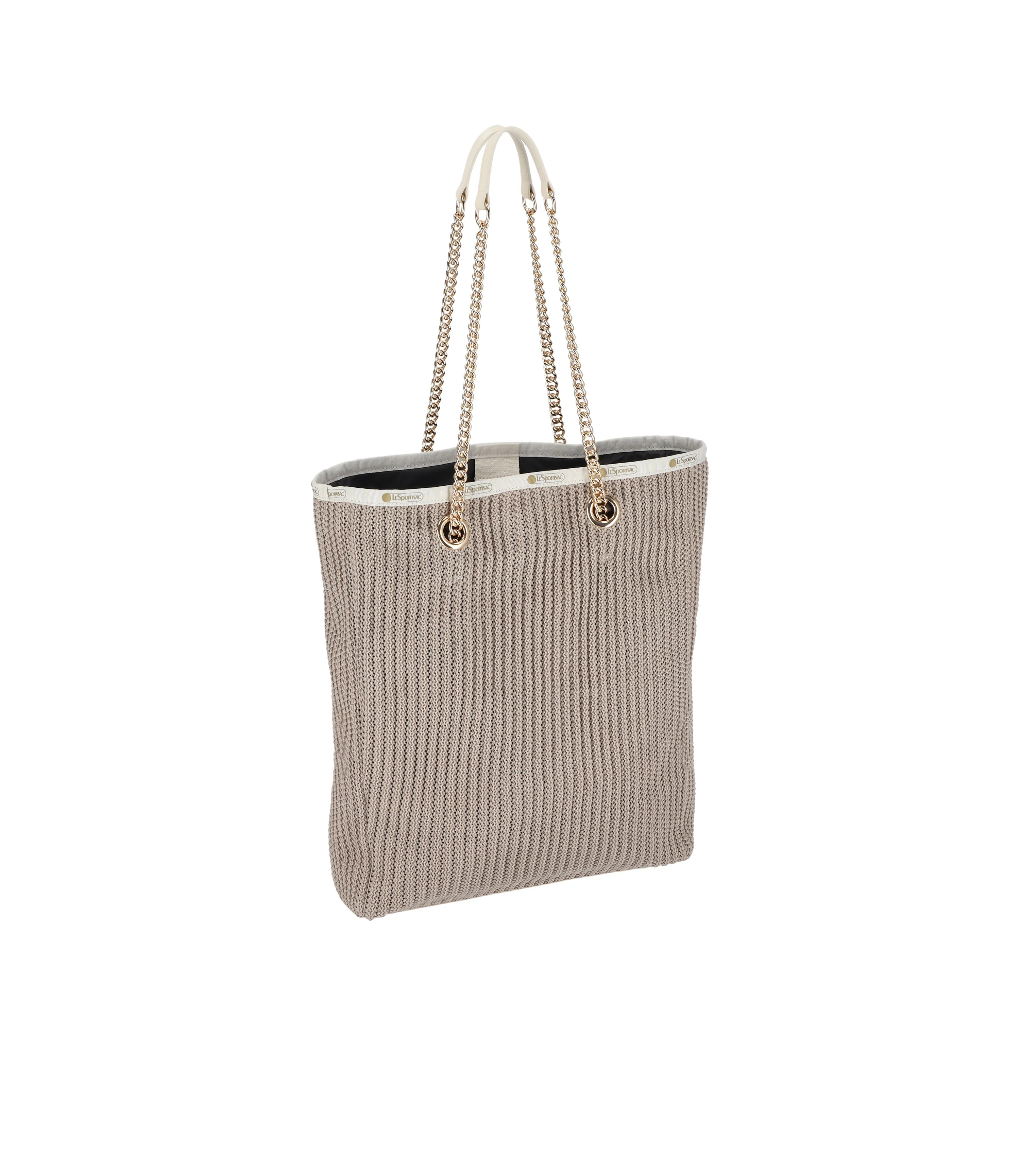 Chain Crochet North/South Tote - Image 2
