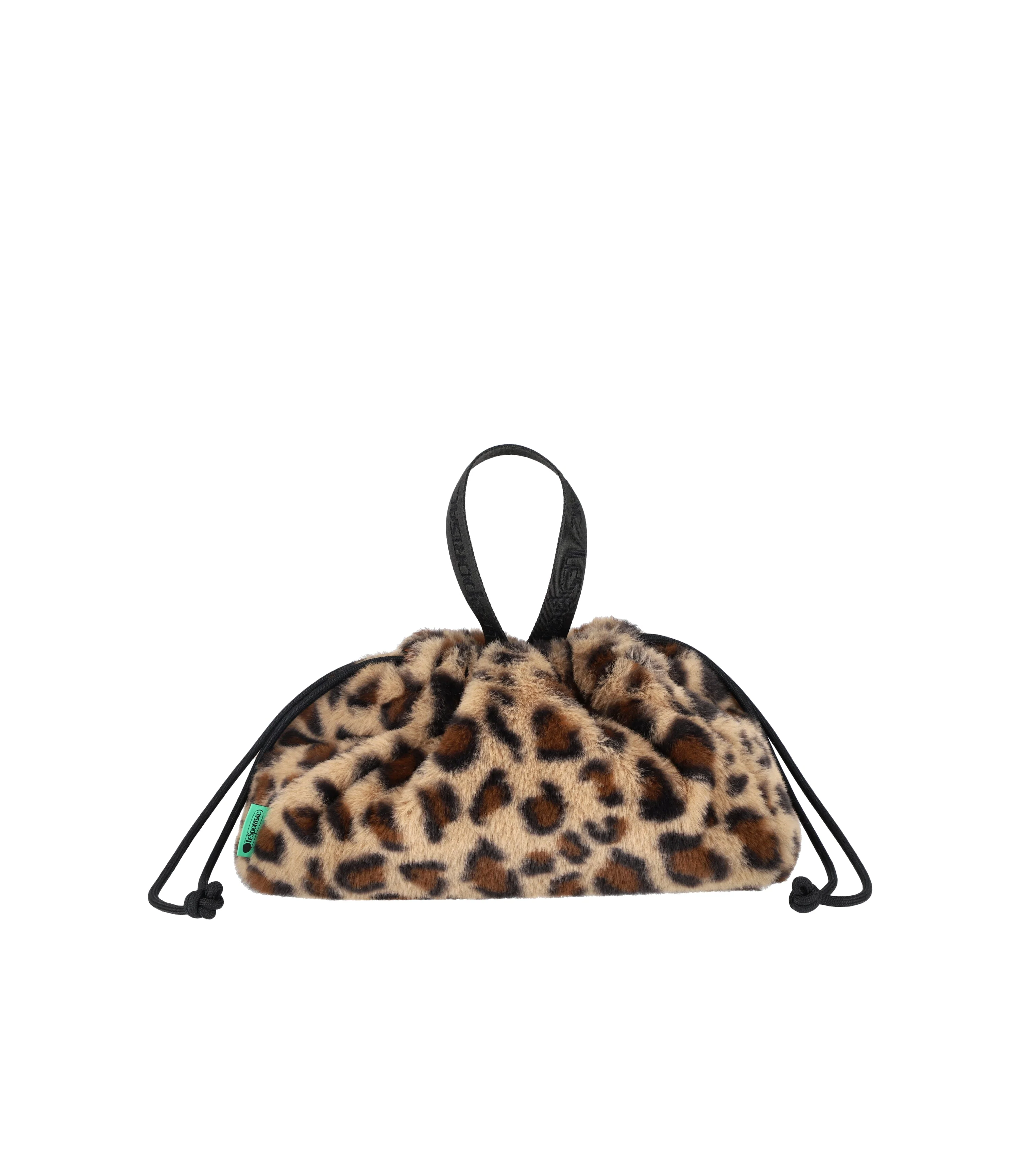 Fur Drawstring Tote - Image 6