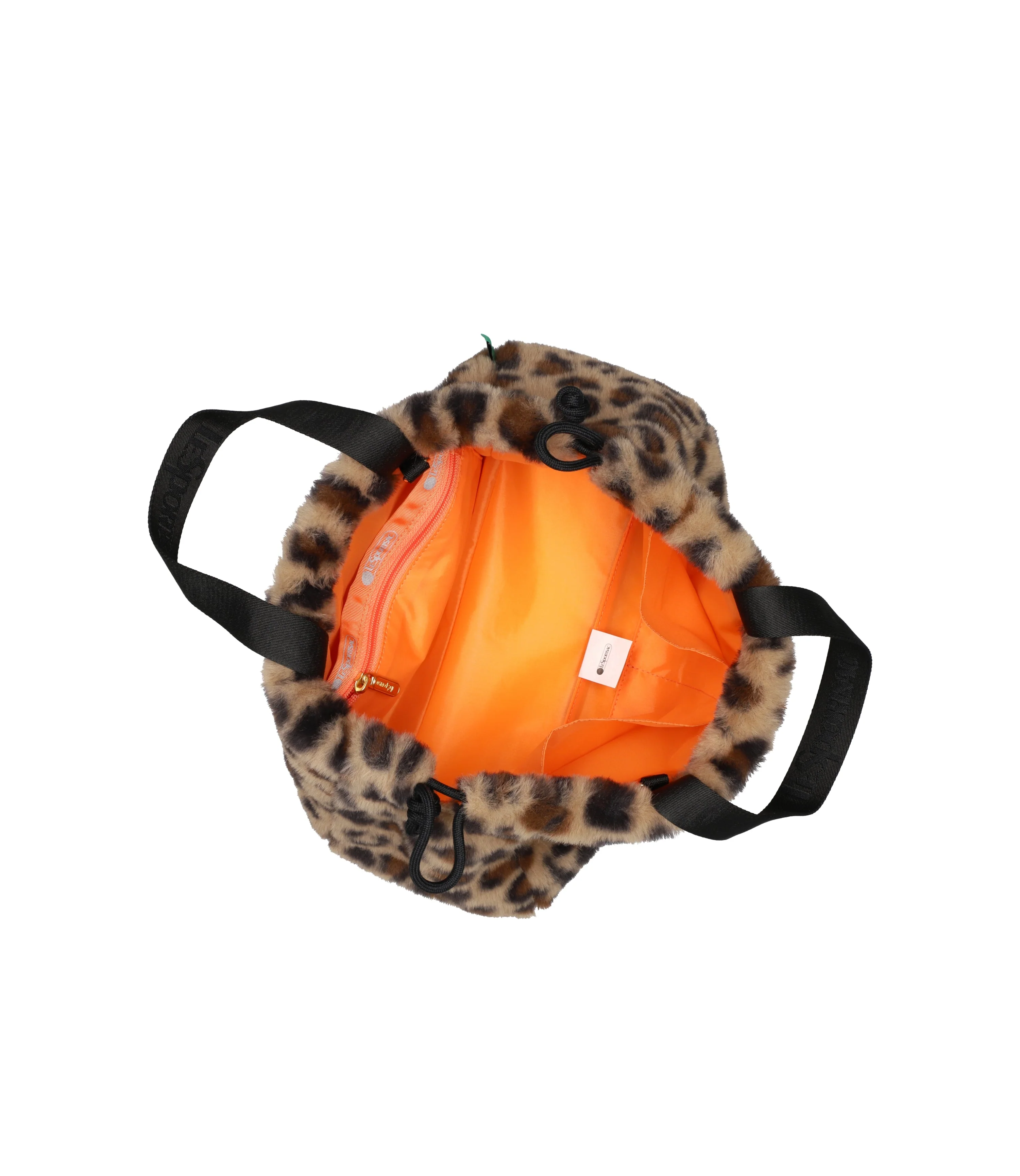Fur Drawstring Tote - Image 7