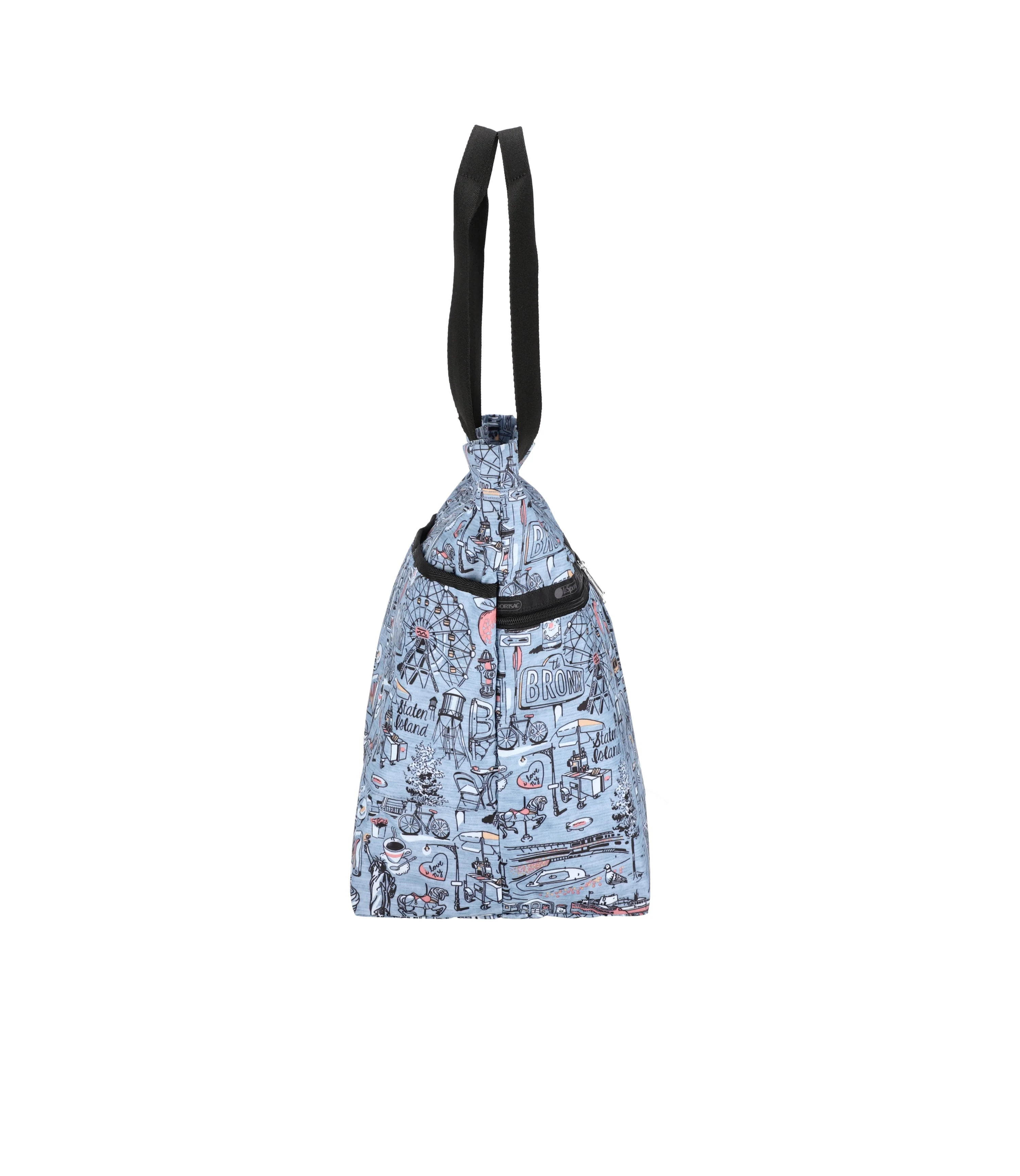 Carlin Zip Top Tote Bag - Image 3