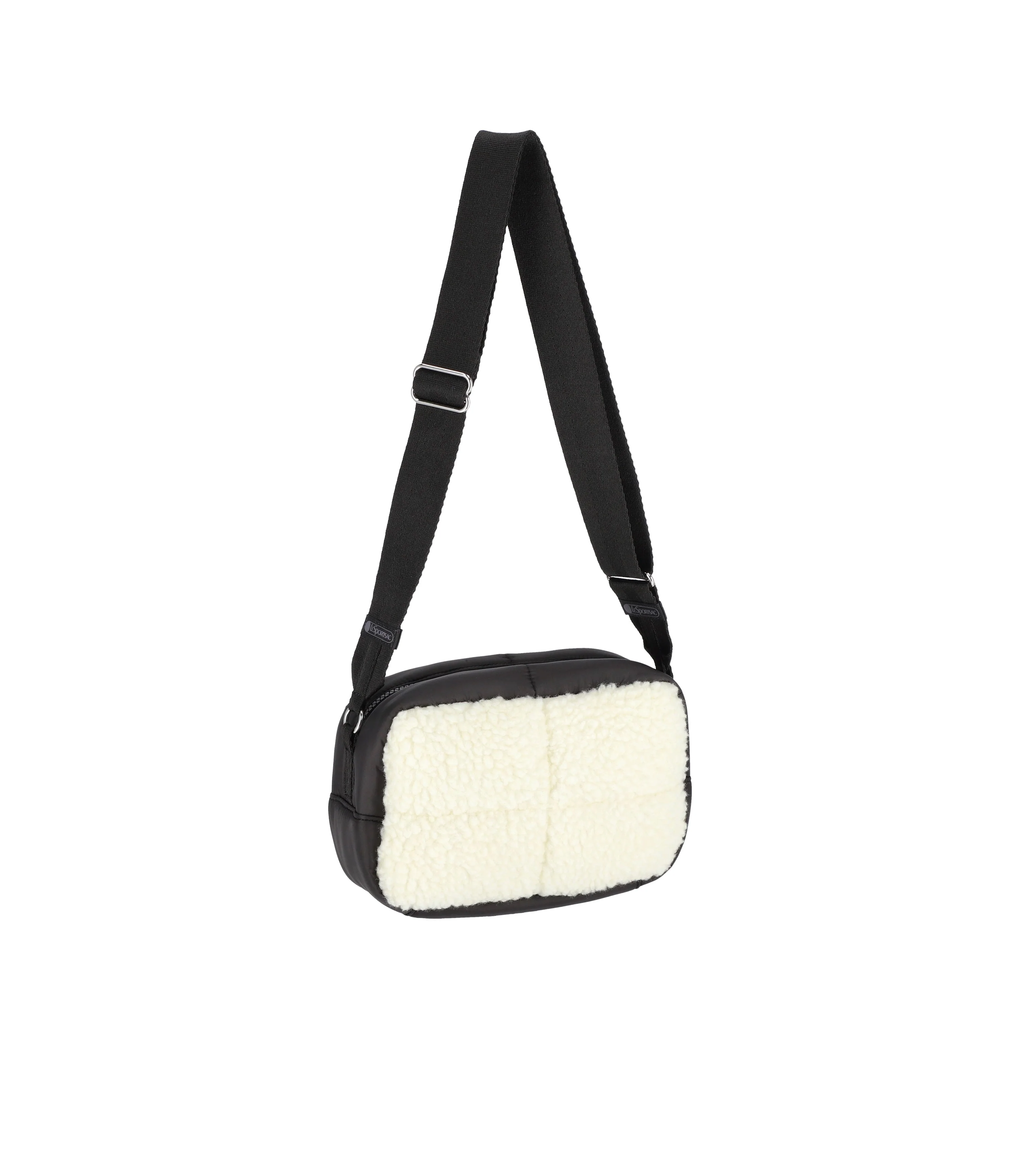 Puffy Sherpa Cube Crossbody - Image 3