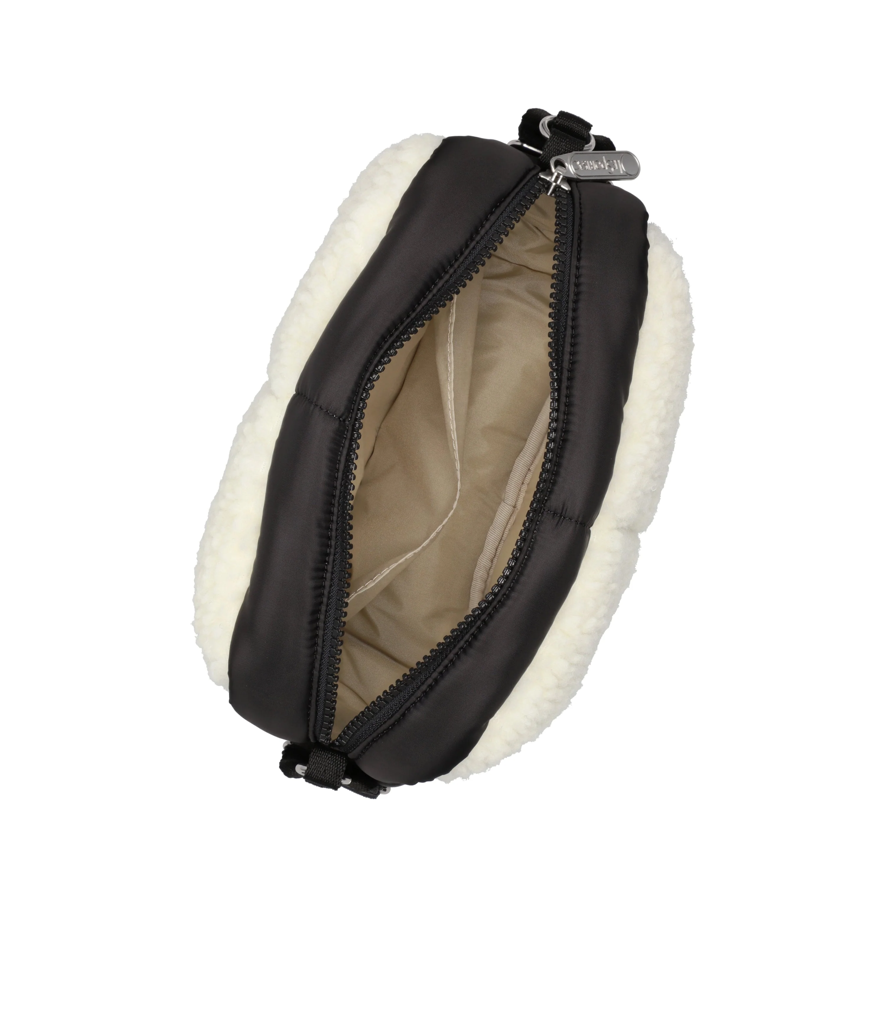 Puffy Sherpa Cube Crossbody - Image 5