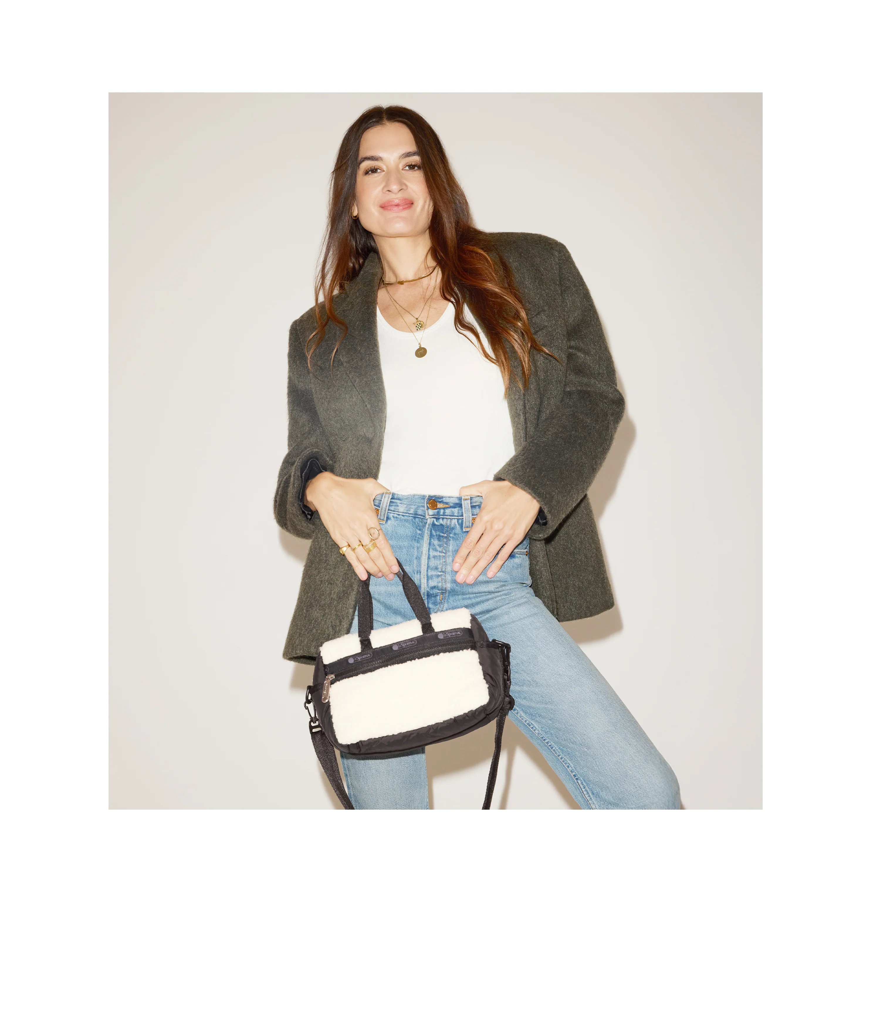 Puffy Sherpa Mini Duffel - Image 2